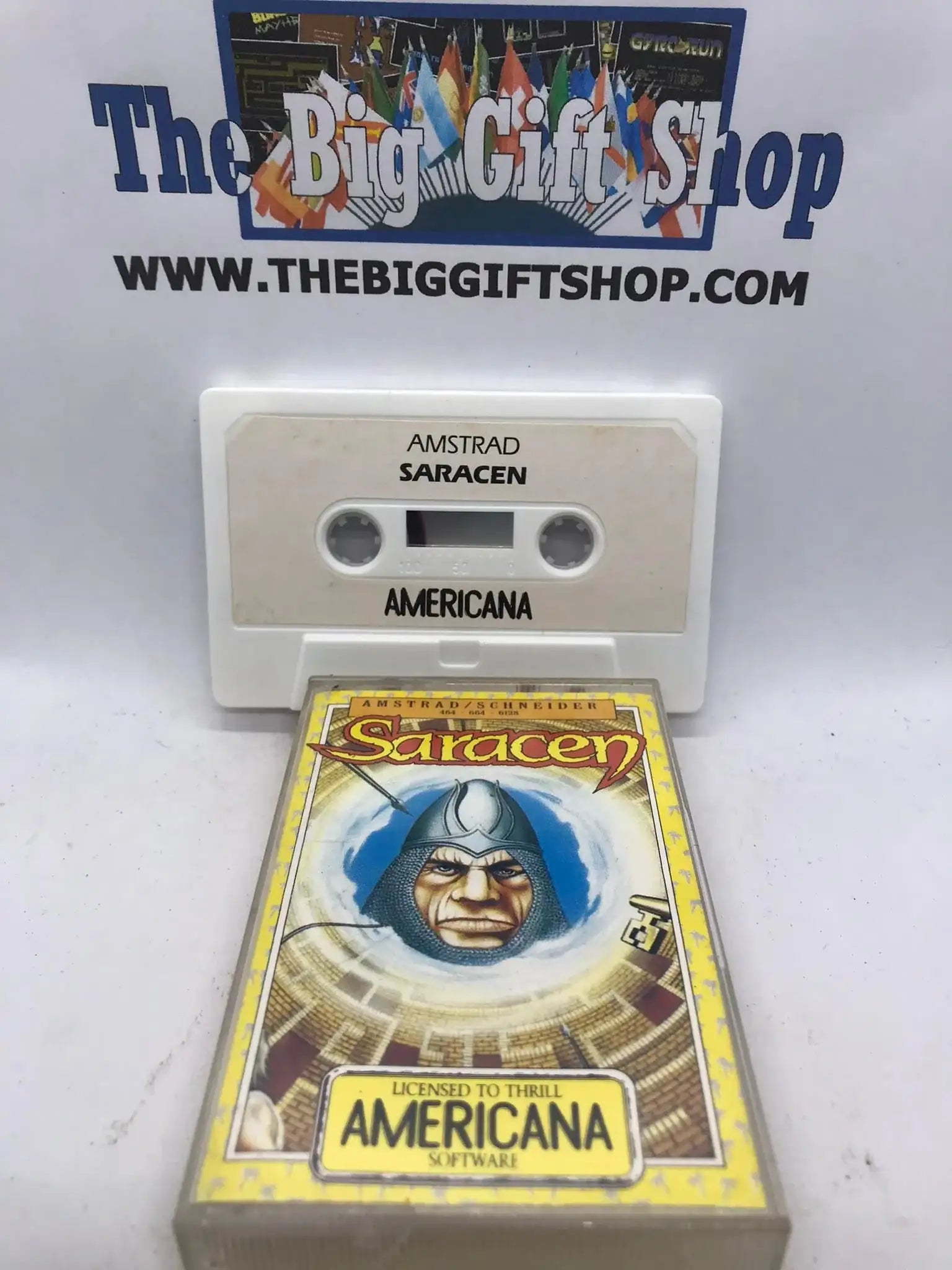 Saracen (Americana), CPC 464 / 664, Released by Americana Software Magretro