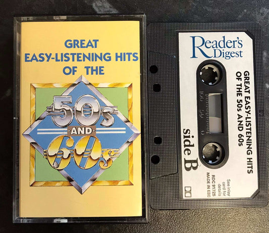 Great Easy Listening Hits of the 50's and 60's, RDC91725, Vintage Cassette Magretro