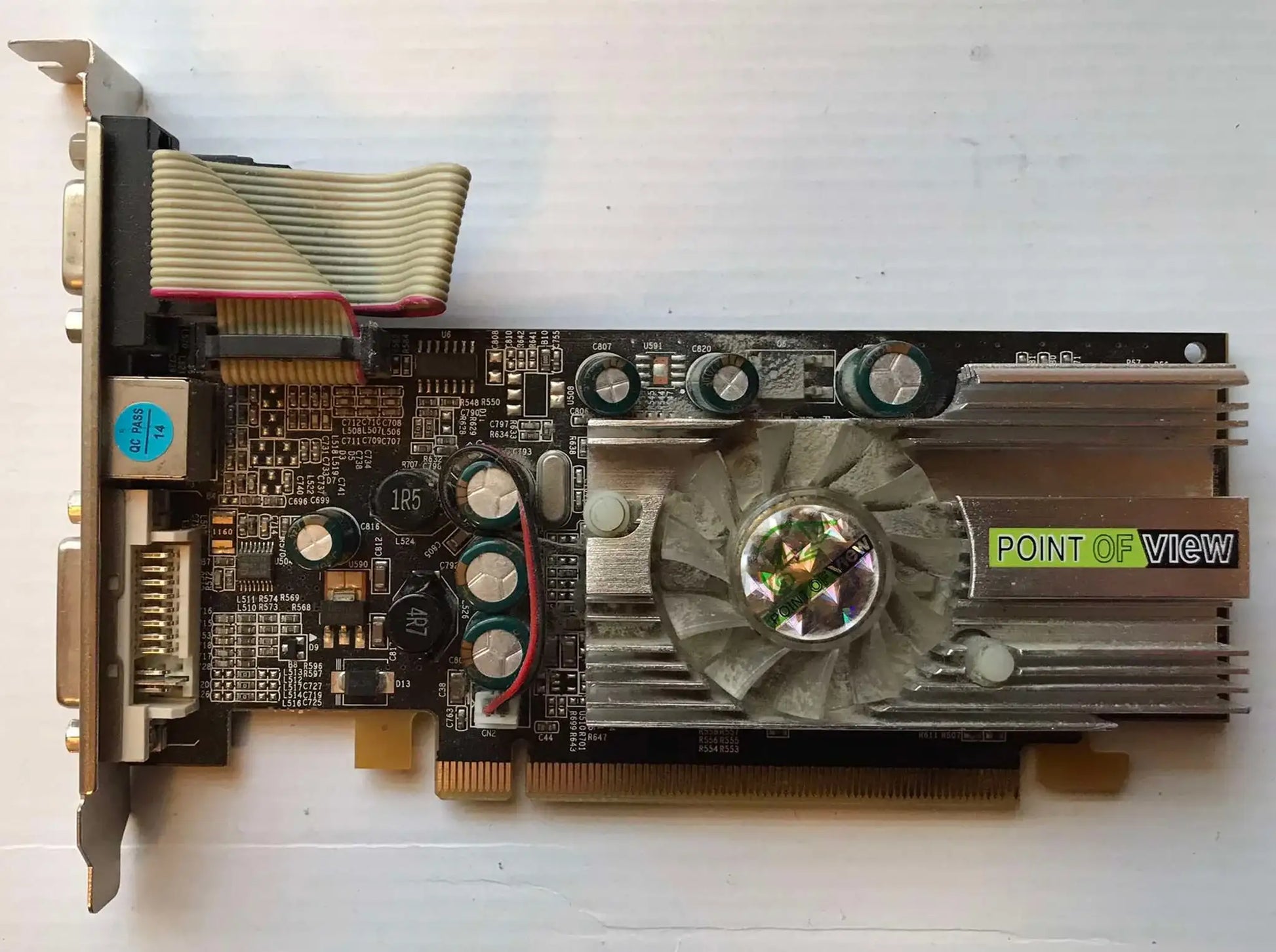 Point Of View Graphics Card, Model P262, GF7100gs, 128mb, PCI Magretro