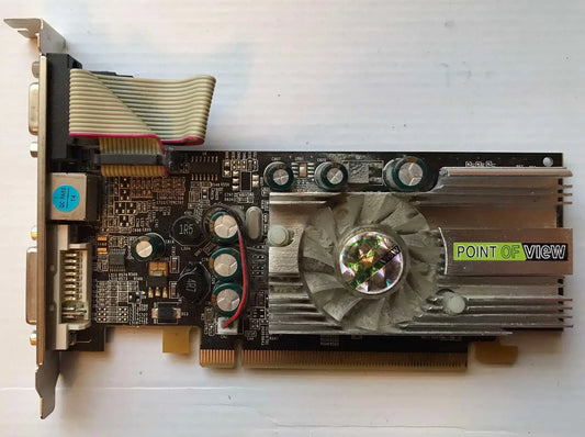 Point Of View Graphics Card, Model P262, GF7100gs, 128mb, PCI Magretro