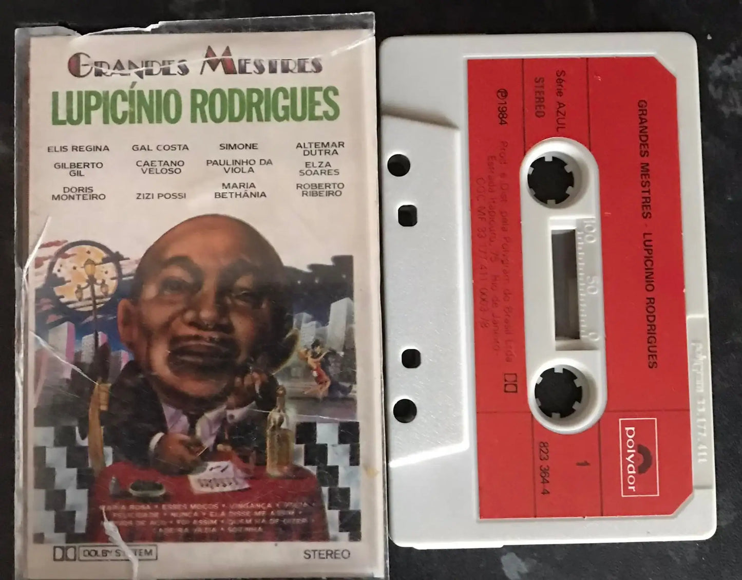 Lupicinio Rodrigues, Grandes Mestres Album, Polydor, 8233644, Vintage Cassette Magretro
