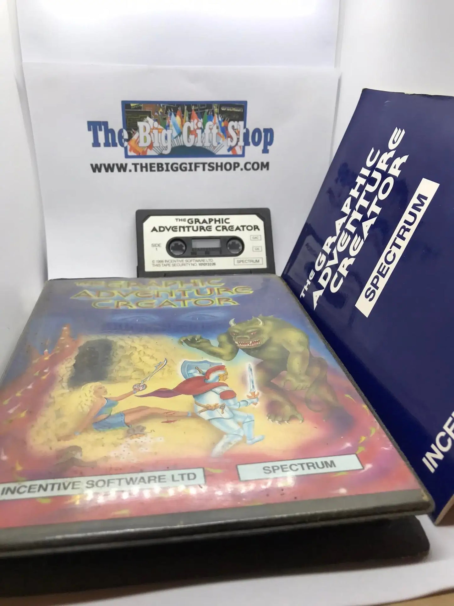 The Graphic Adventure Creator, ZX Spectrum by Incentive GAC, Working Magretro