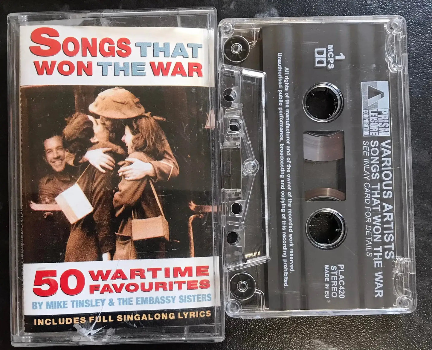 Mike Tinsley, The Embassy Sisters, Songs That Won The War Album, PLAC 420 Magretro