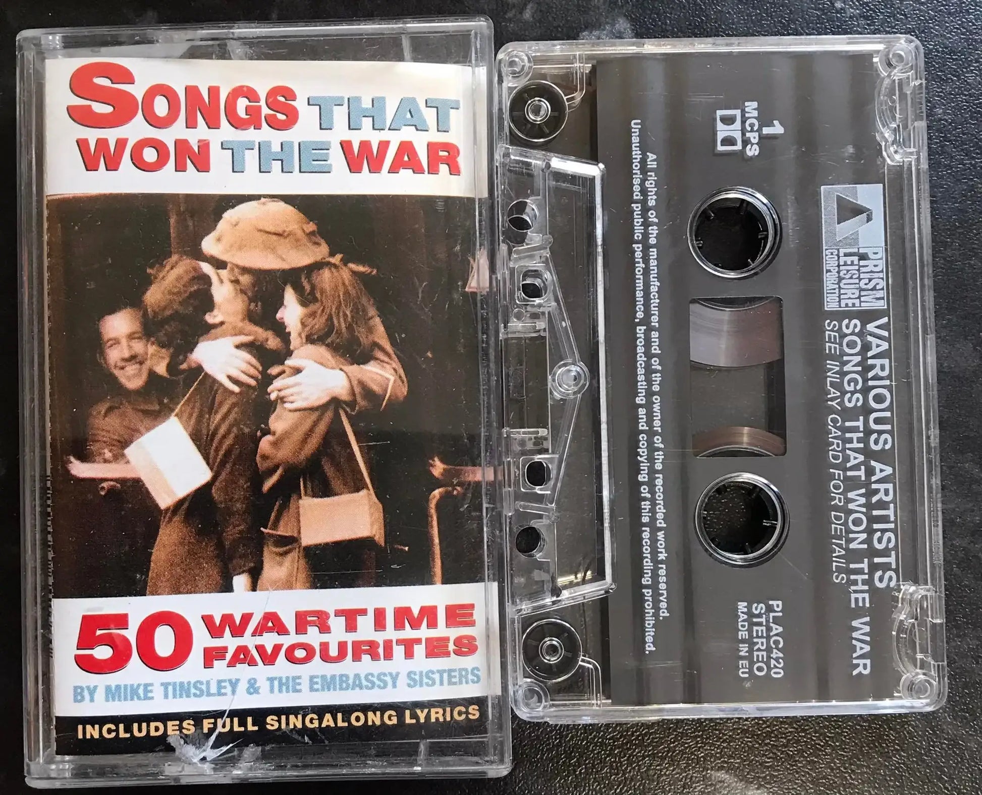 Mike Tinsley, The Embassy Sisters, Songs That Won The War Album, PLAC 420 Magretro