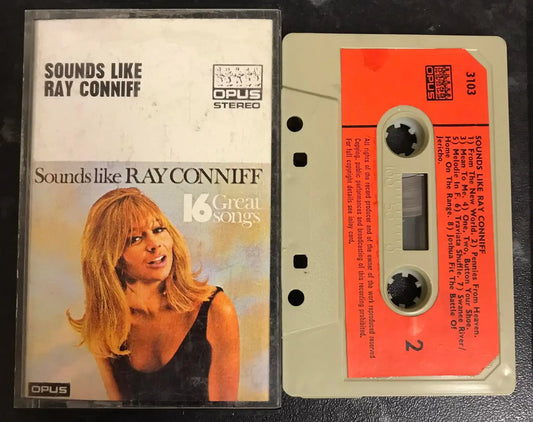 Sounds Like Ray Conniff, Opus, 3103, Vintage Cassette Magretro