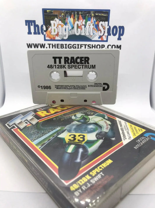 TT Racer (Tested Working), ZX Spectrum, Released by Digital Integration Magretro