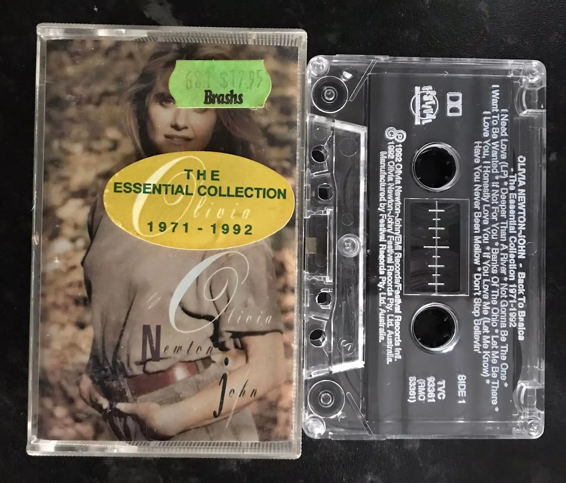 Olivia Newton John, Back To Basics Album, The Essential Coll, tvc 93361 Magretro