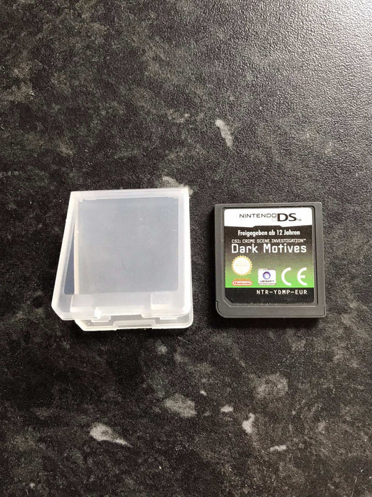 csi crime scene investigations dark motives, Nintendo DS Magretro
