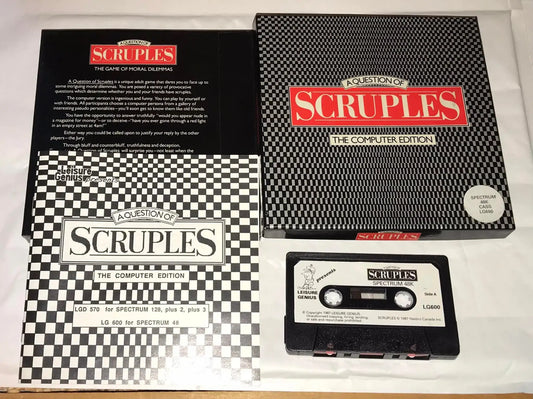 A Question Of Scruples, ZX Spectrum by Leisure genuis Magretro