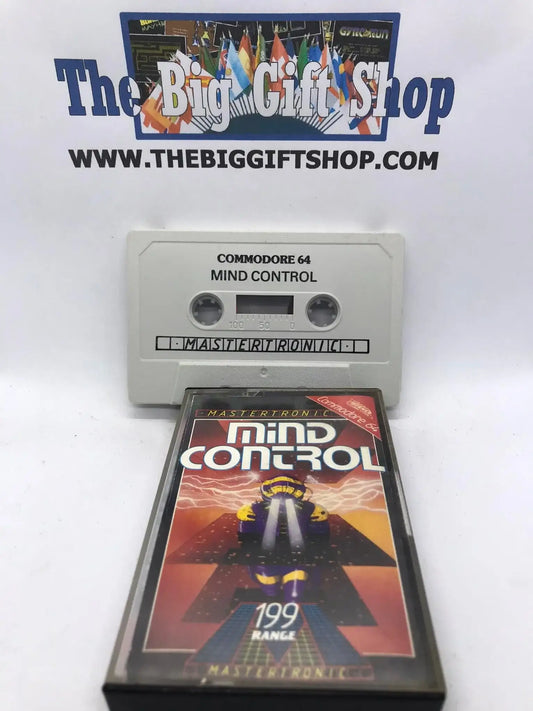 Mind Control, C64 Game, Released by Mastertronic, RARE, WORKING Magretro