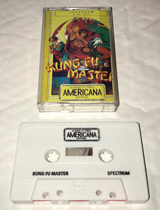 Kung Fu Master, ZX Spectrum game by Americana, Working Magretro