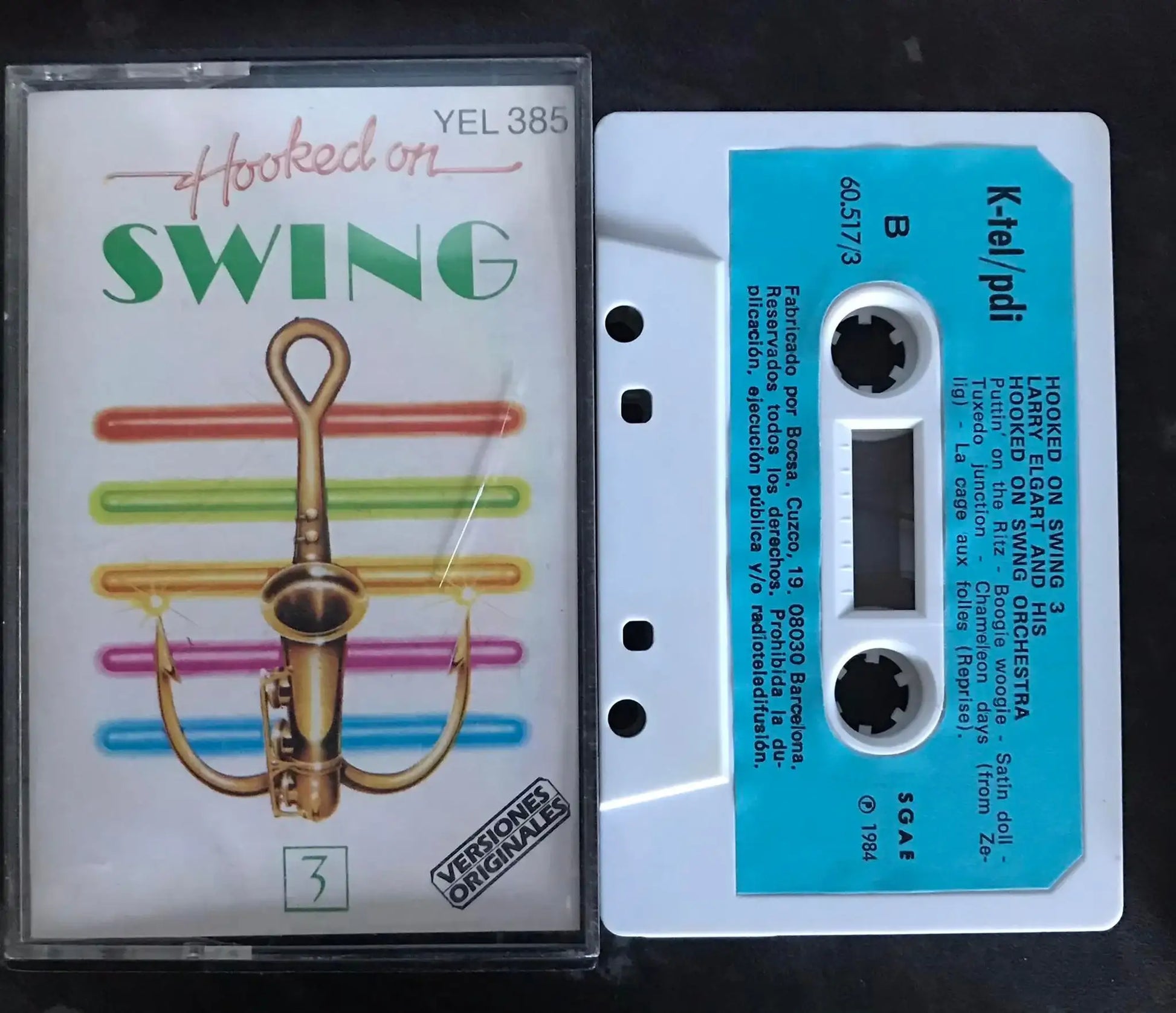 Hooked on Swing 3, Larry Elgart and His Orchestra, K-Tel, 60.517/3 Magretro