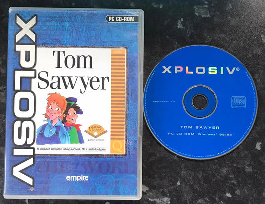 Tom Sawyer, Interatcive Storybook, PC Game Magretro