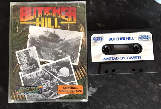 Butcher Hill, CPC 464 / 664 Released by Gremlin Graphics Software Magretro