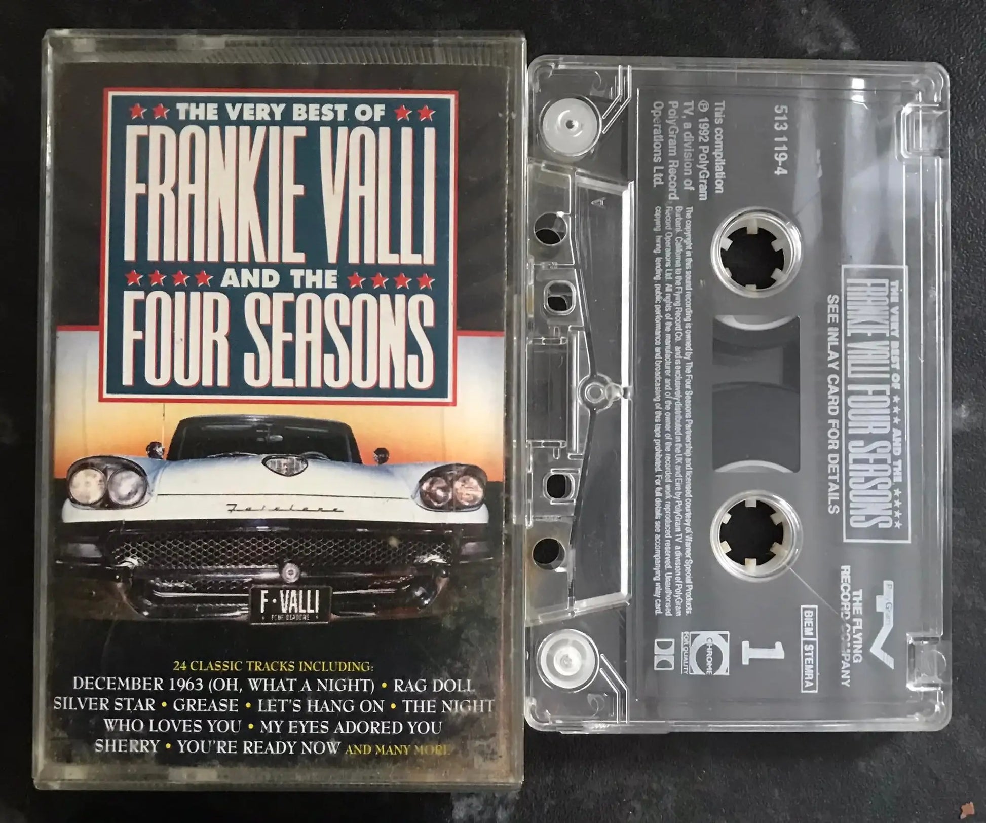 The Very Best of Frankie Valli and the Four Seasons Album,Polygram TV, 513 119-4 Magretro