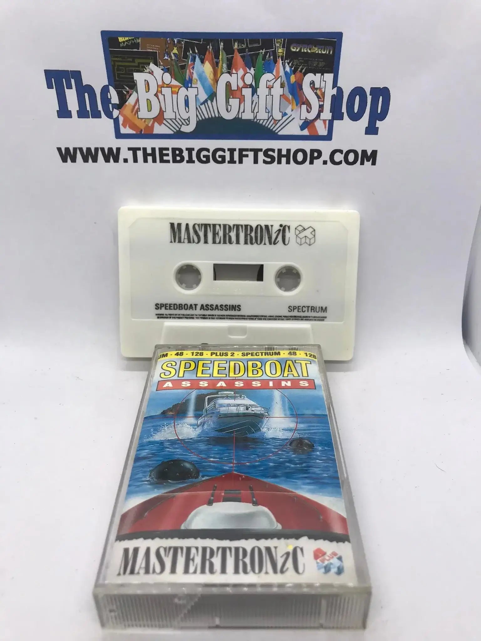 Speedboat Assassin, ZX Spectrum by Mastertronic, Working Magretro