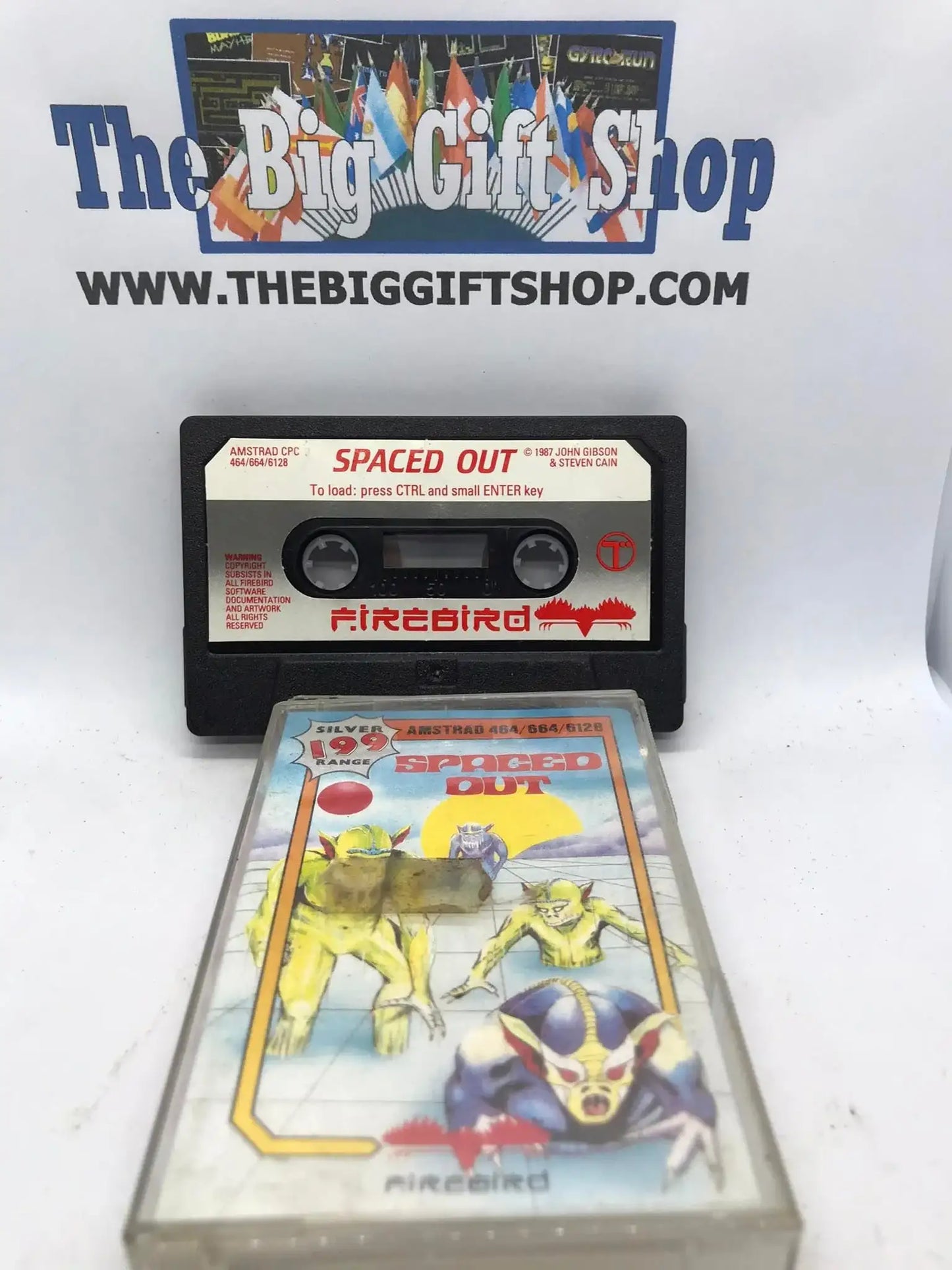 Spaced Out, CPC 464 / 664, Released by Firebird Software Ltd Magretro