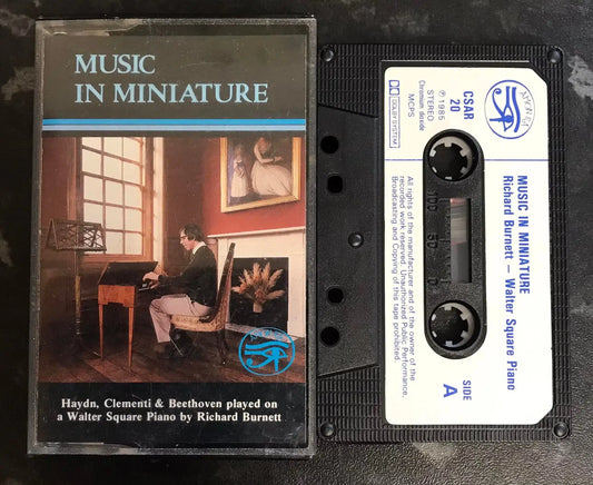 Music In Miniature, Richard Burnett, Walter Square Piano, csar 20 Magretro