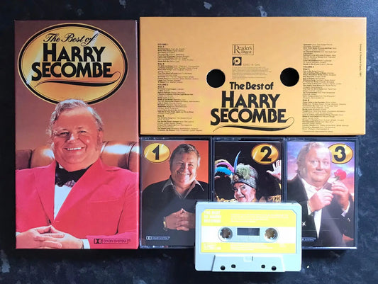 The Best Of Harry Secombe Album, 3 tapes, Reader's Digest, CSEC-A-045, rdc 91017 Magretro
