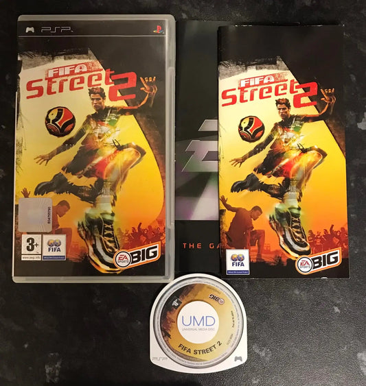 Fifa Street 2, PSP Game Boxed Magretro