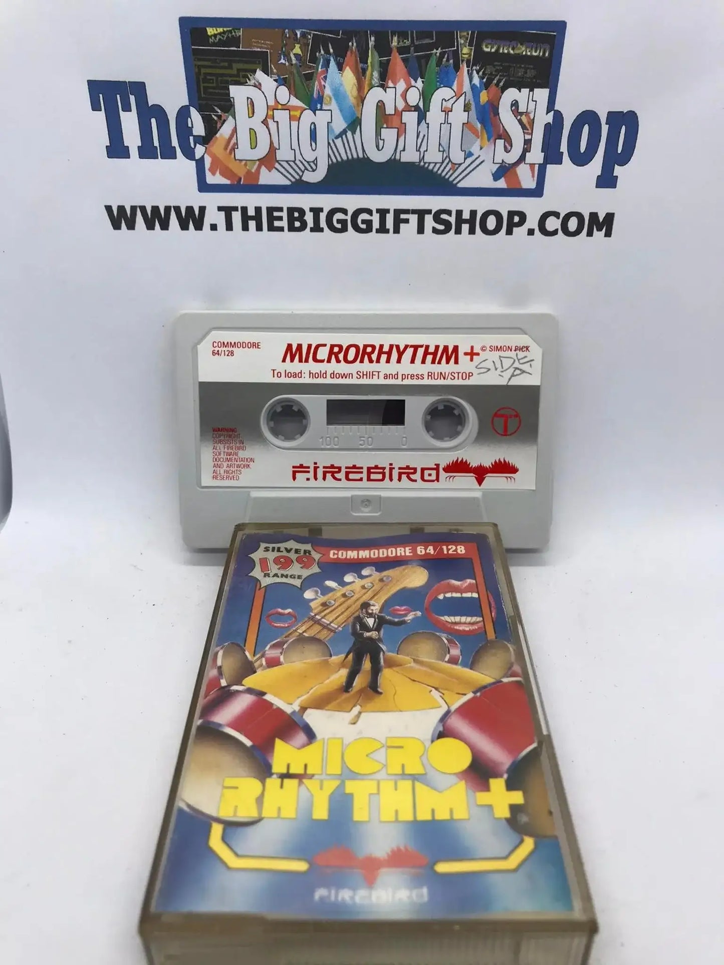 Micro Rhythm +, C64 Game, Released by Firebird, WORKING Magretro