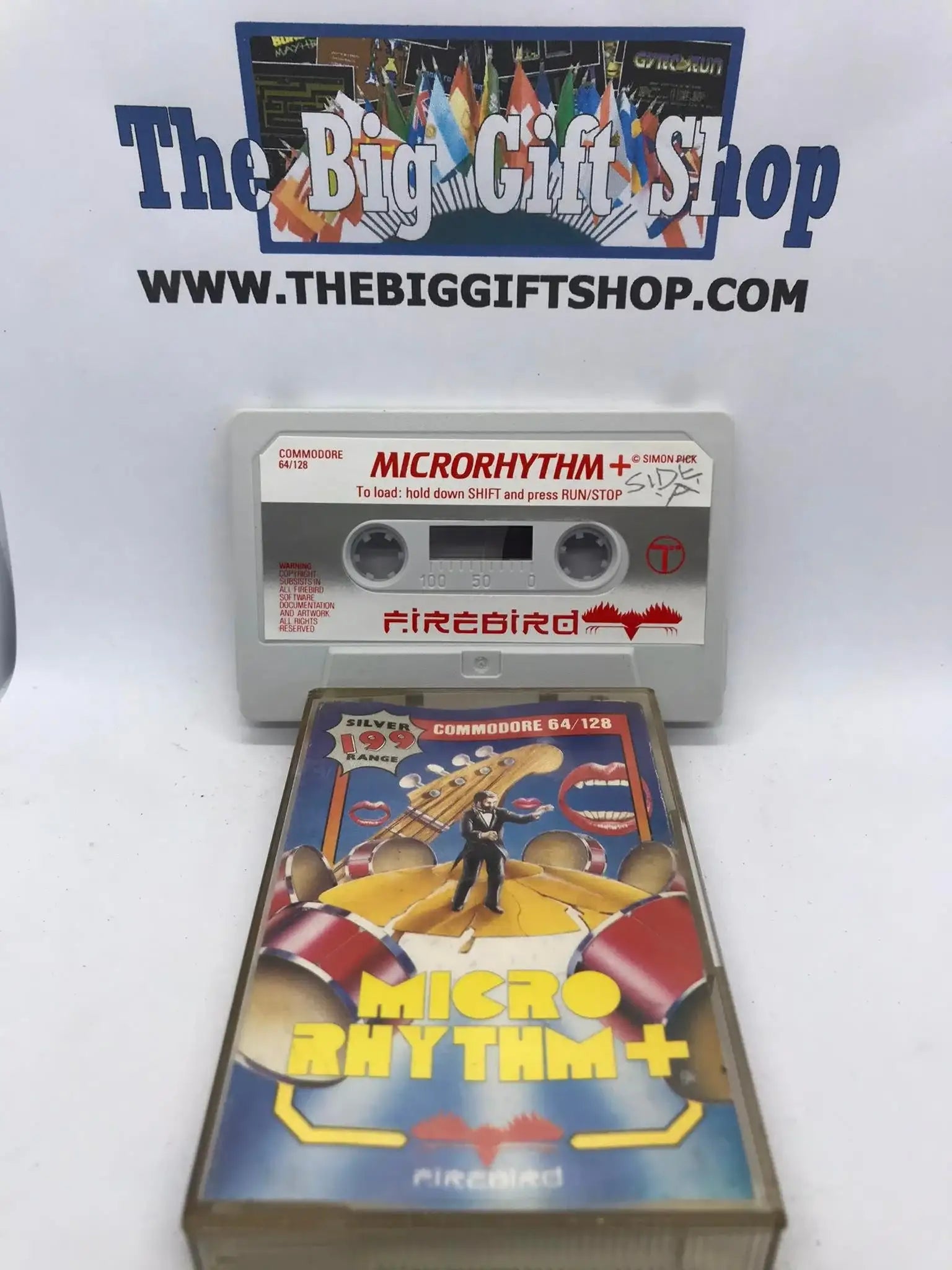 Micro Rhythm +, C64 Game, Released by Firebird, WORKING Magretro