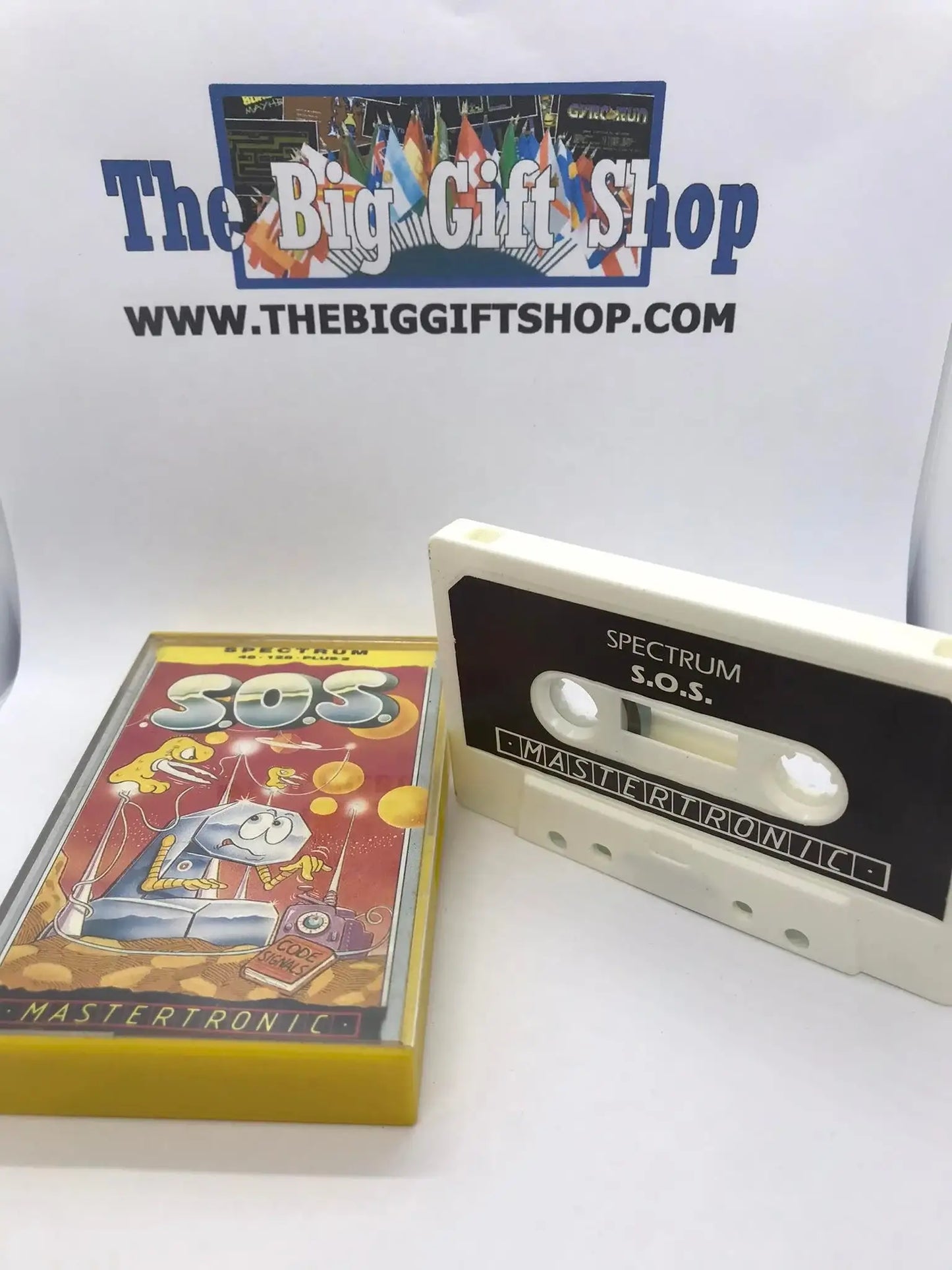 SOS (Tested Working), ZX Spectrum, Released by Mastertronic Magretro