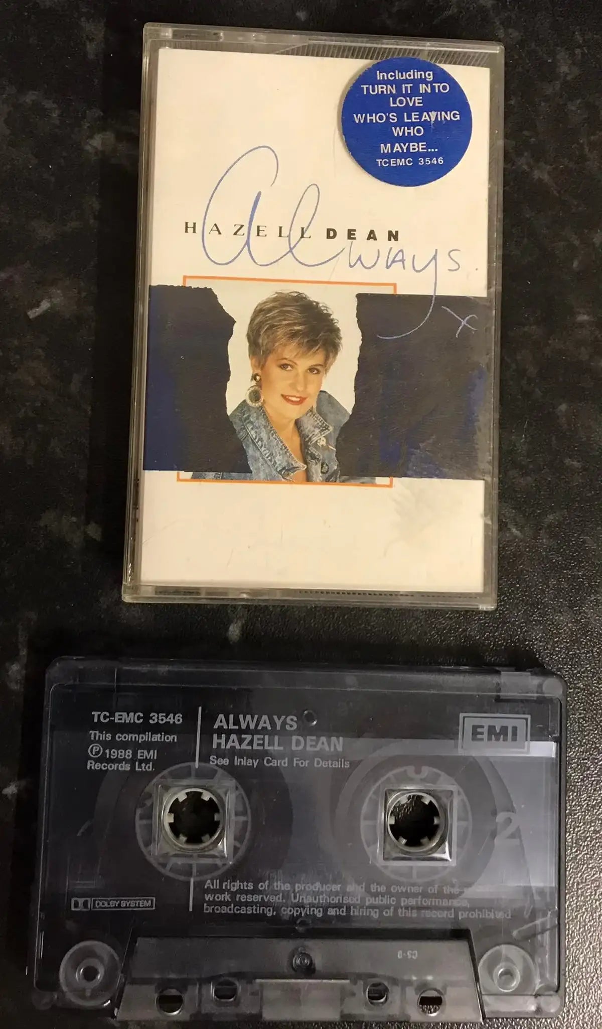 Hazel Dean, Always Album, EMI, TCEMC 3546, Vintage Cassette Magretro