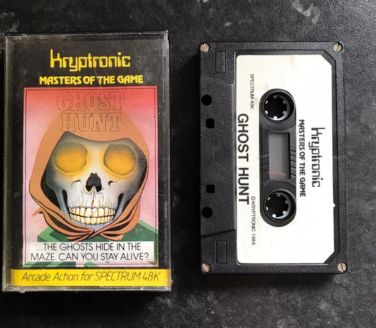 Ghost Hunt (White Label) (Working), ZX Spectrum, by Kryptonic Magretro