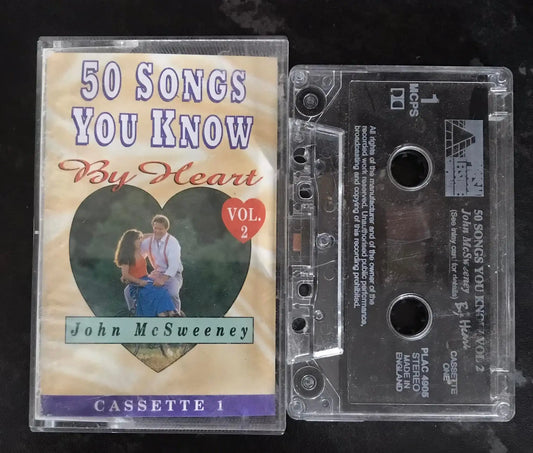 50 Songs you Know By Heart Vol 2, cassette 1, plac 4905, John McSweeney Magretro