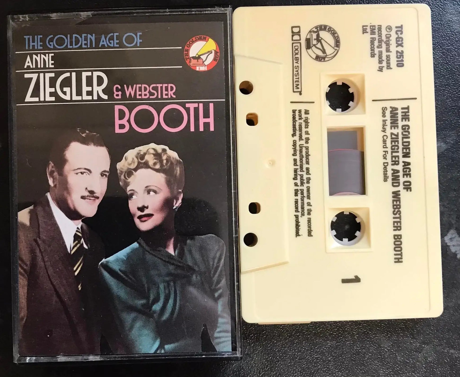 The Golden Age of Anne Ziegler and Webster Booth, EMI, TC-GX-2510 Magretro