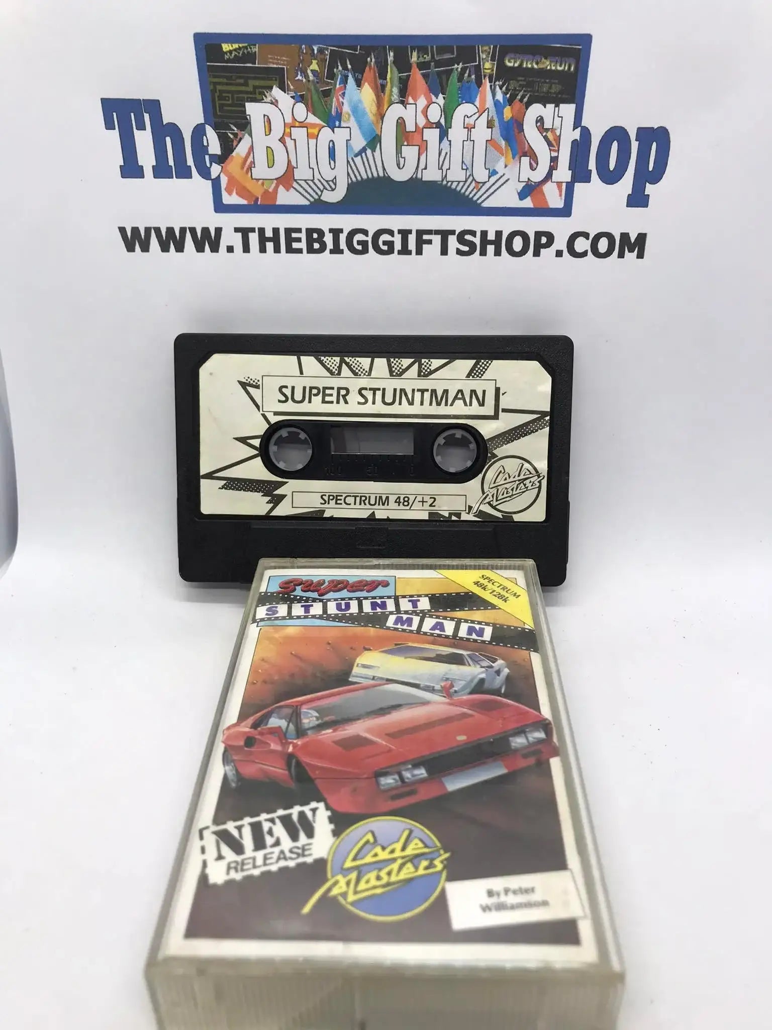 Super Stunt Man (Tested Working), ZX Spectrum, Codemasters Magretro