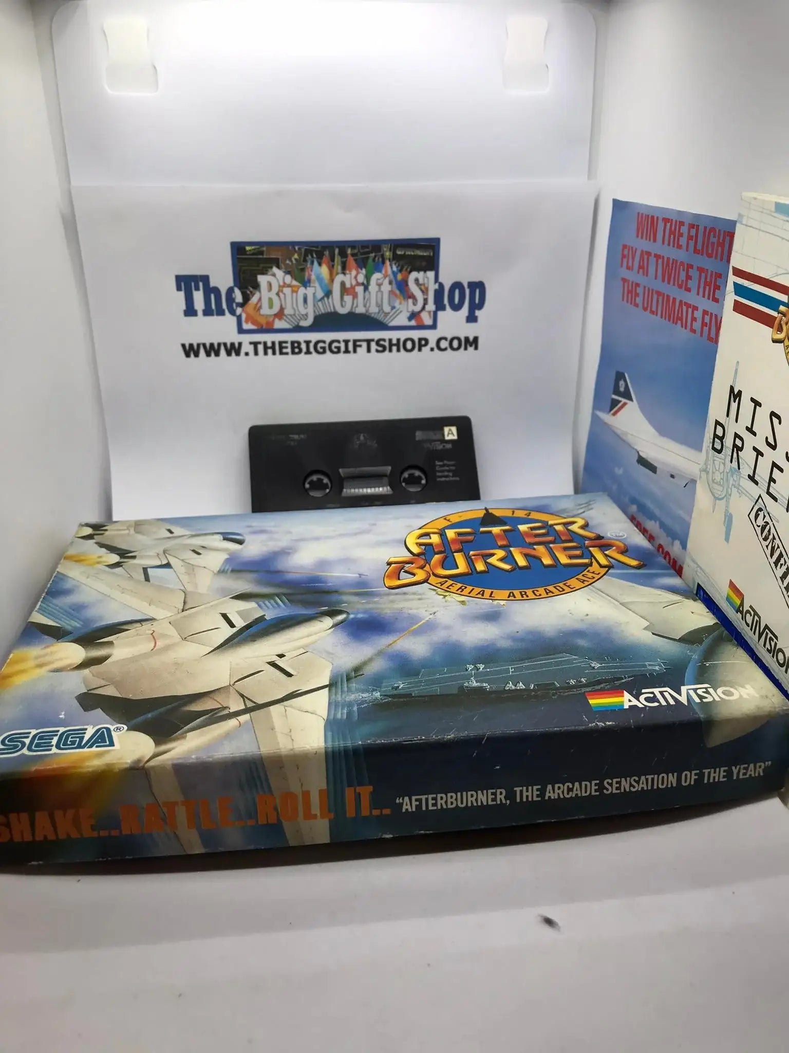 Afterburner, 48k, ZX Spectrum by Activision Software Magretro