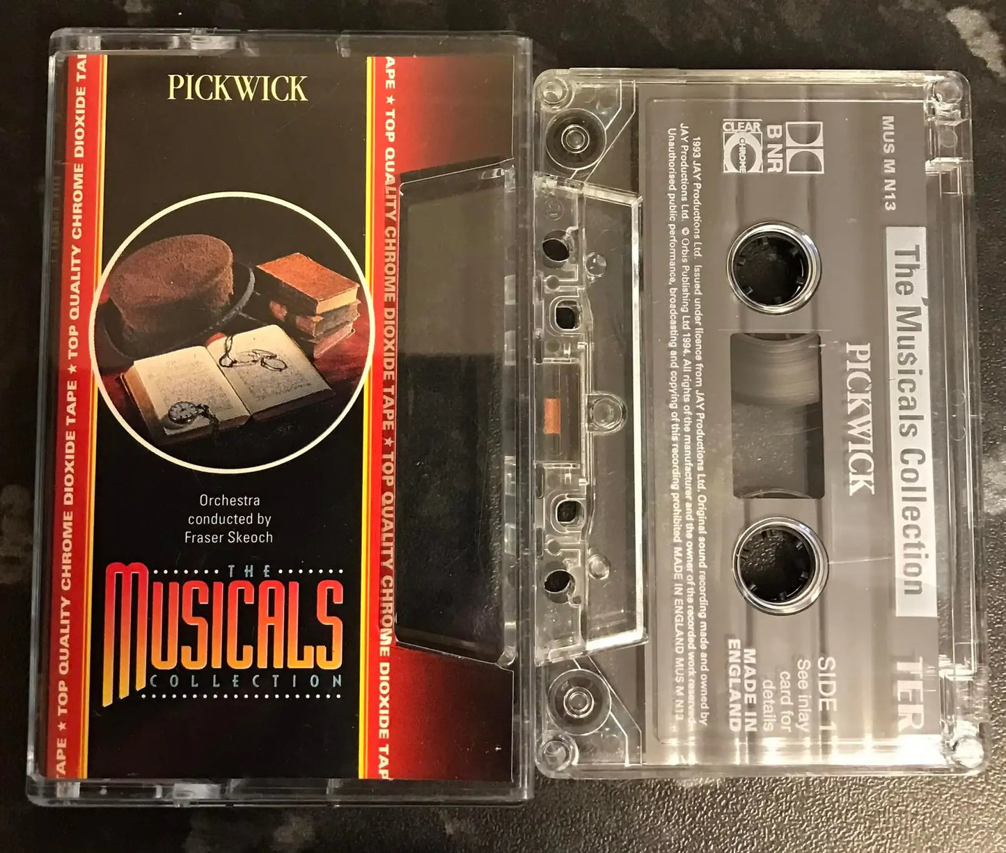 The Musicals Collection, no 13, Pickwick, MUS M N13, Vintage Cassette Magretro