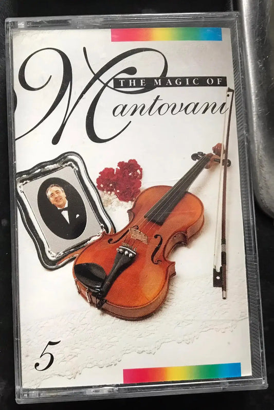 The Magic Of Mantovani, Tape 5, B92002 BB2/5, Vintage Cassette Magretro