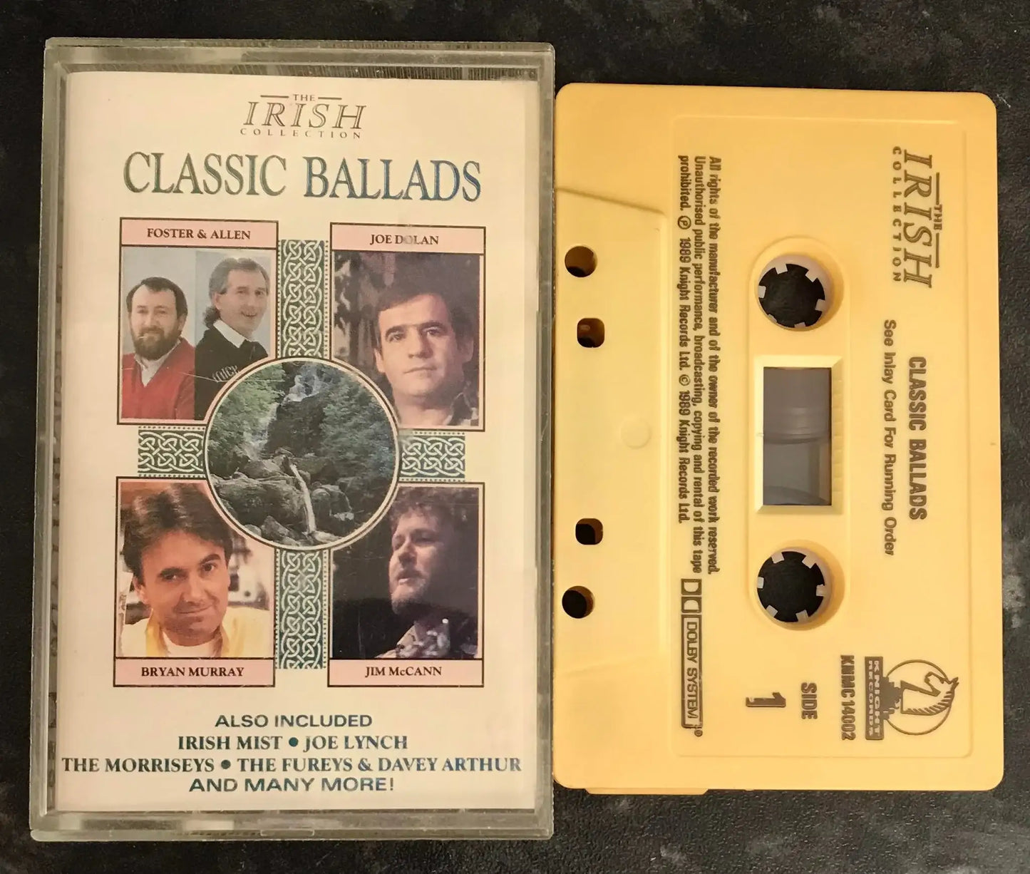 Classic Ballads Album, The Irish Collection, Vintage Cassette Magretro