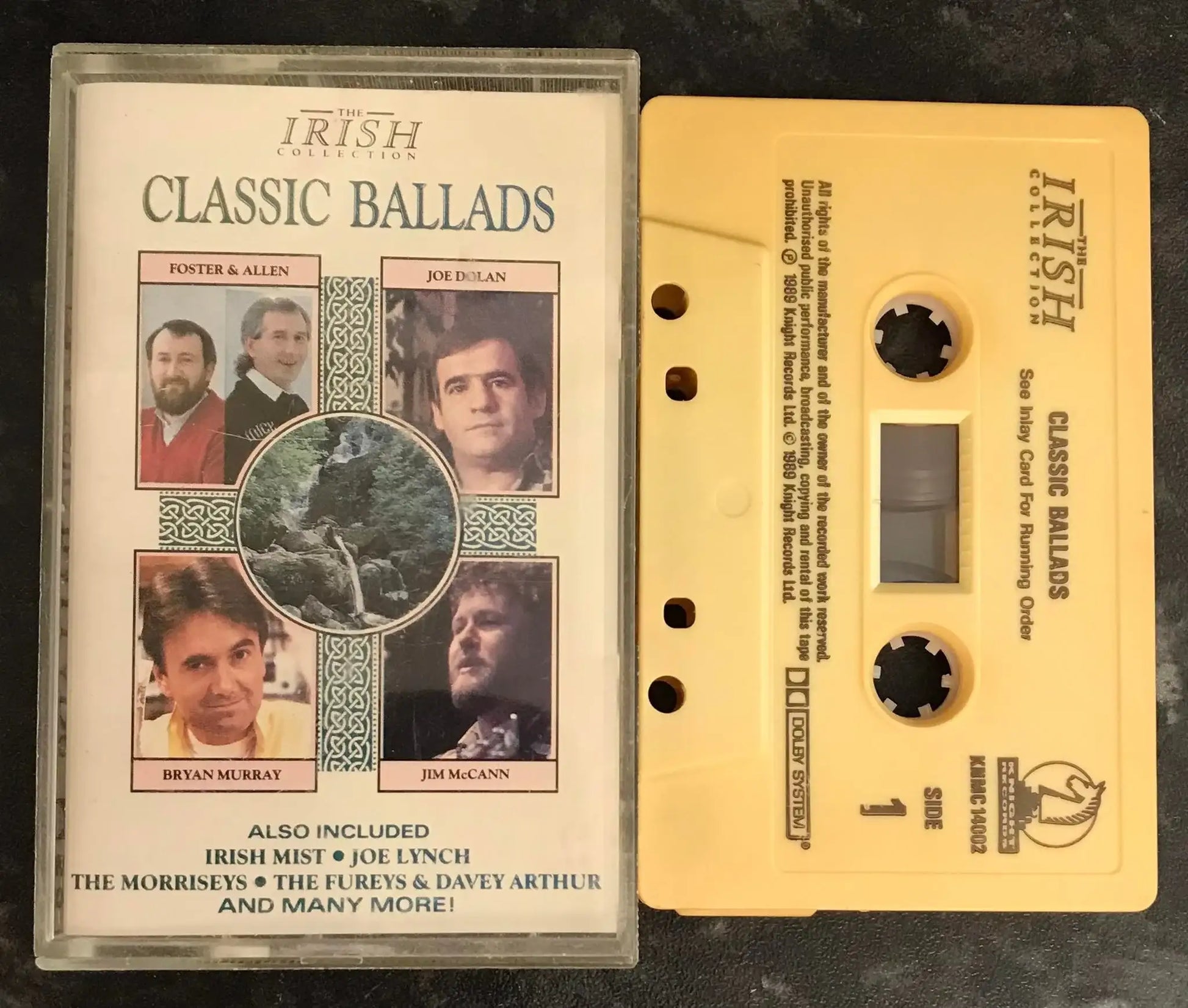 Classic Ballads Album, The Irish Collection, Vintage Cassette Magretro