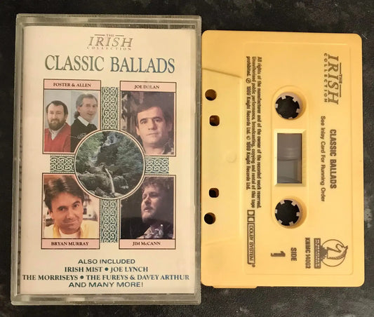Classic Ballads Album, The Irish Collection, Vintage Cassette Magretro