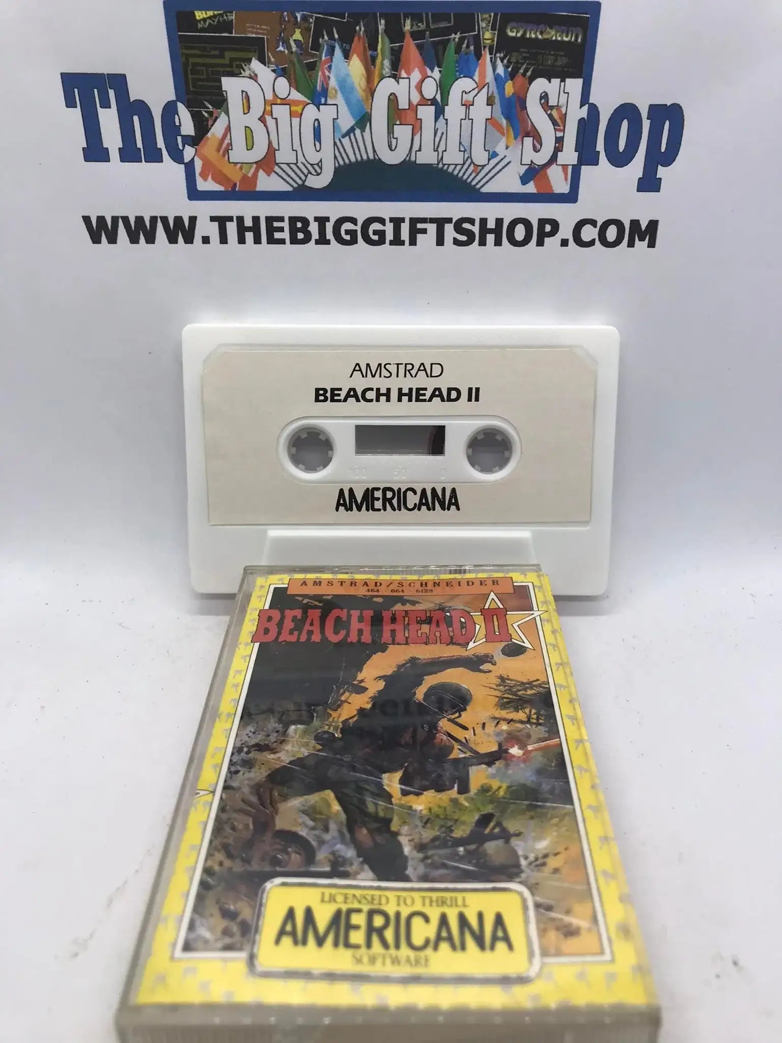 Beach Head II (Americana), CPC 464 / 664 Released by Americana Magretro