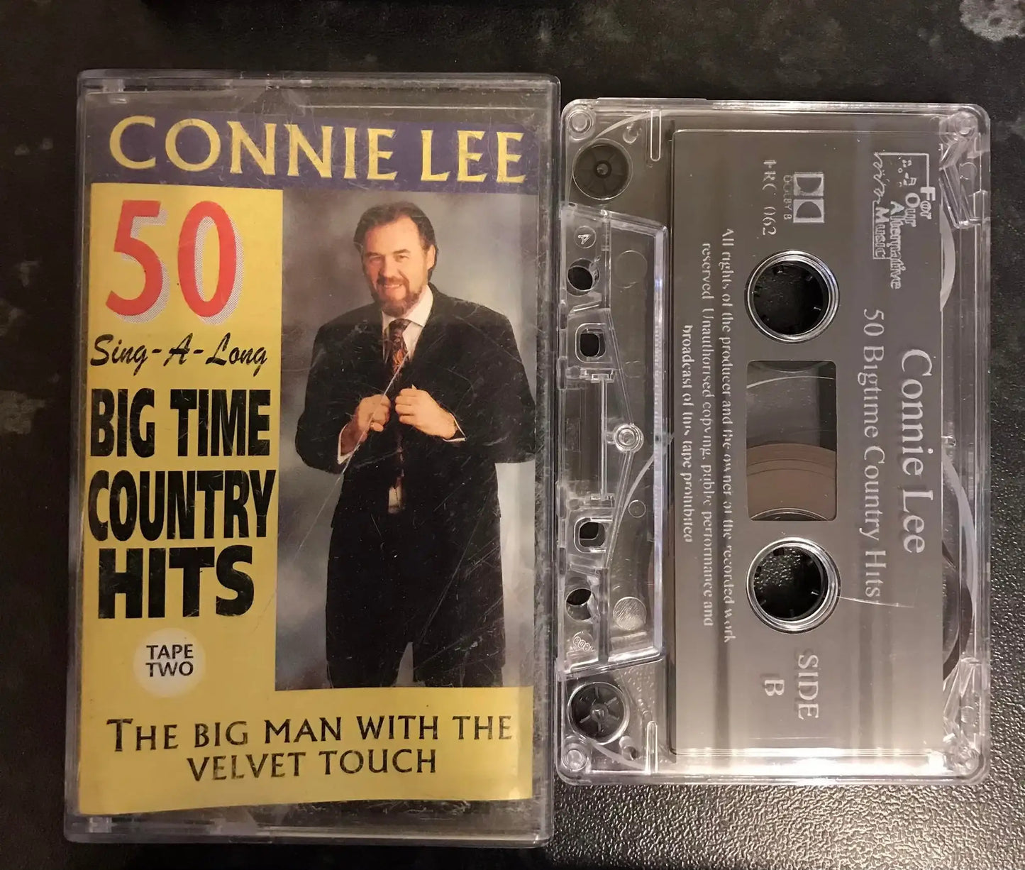 Connie Lee, 50 Sing A Long Big Time Country Hits, frc 062, Vintage Cassette Magretro