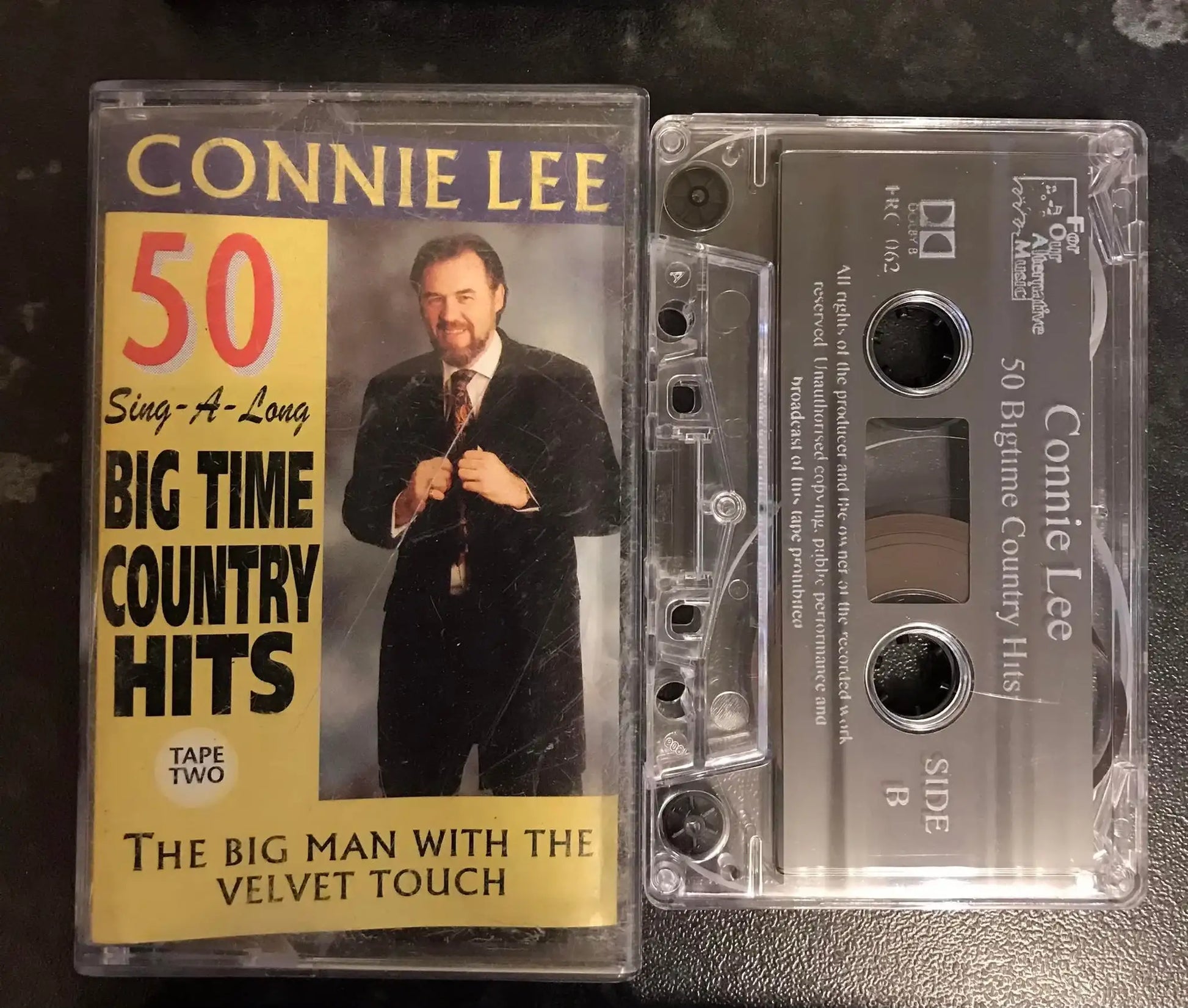 Connie Lee, 50 Sing A Long Big Time Country Hits, frc 062, Vintage Cassette Magretro