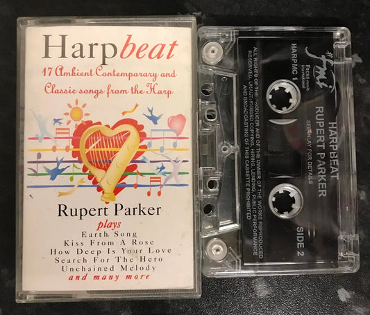 Harpbeat Album, Rupert Parker Plays, harpmc1, FMi, Vintage Cassette Magretro