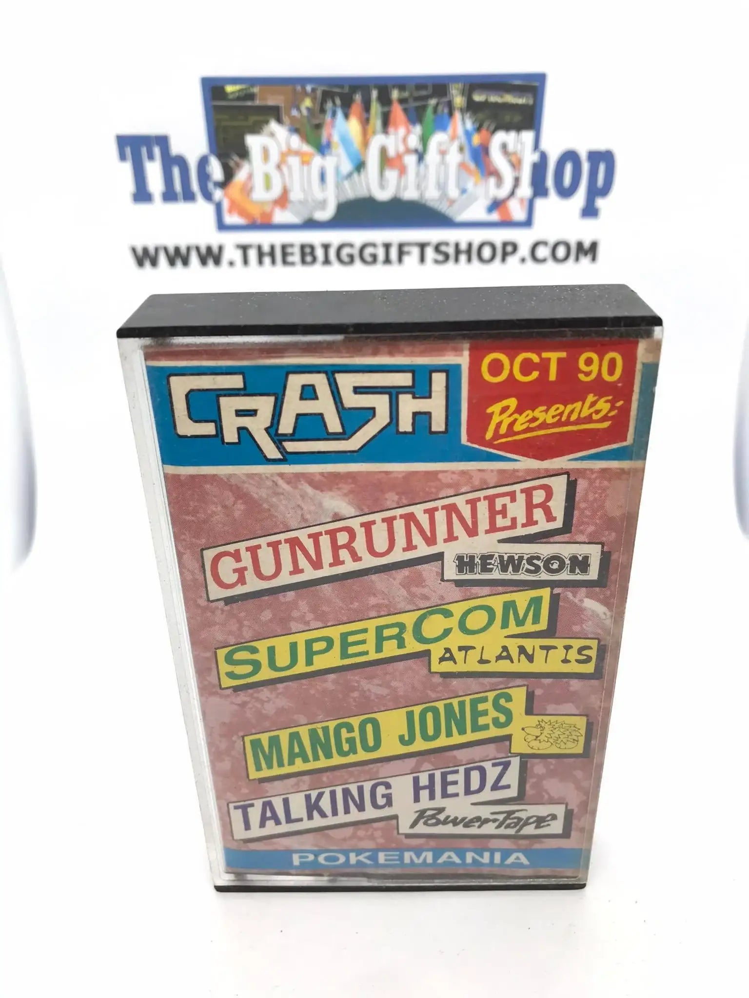 CRASH, Magazine tape October 1990, ZX Spectrum Magretro
