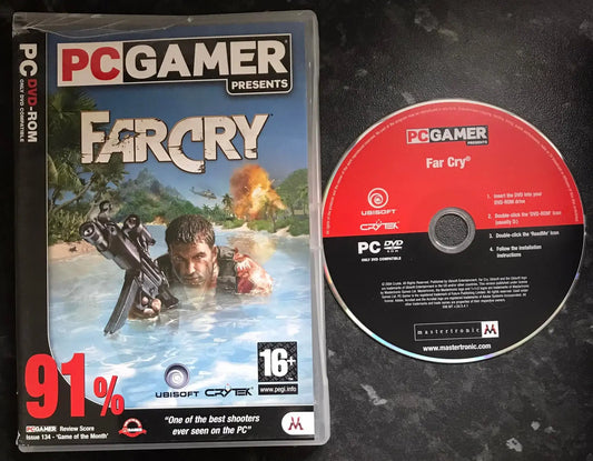 Farcry, DVD, UK, Pal, PC Game Magretro