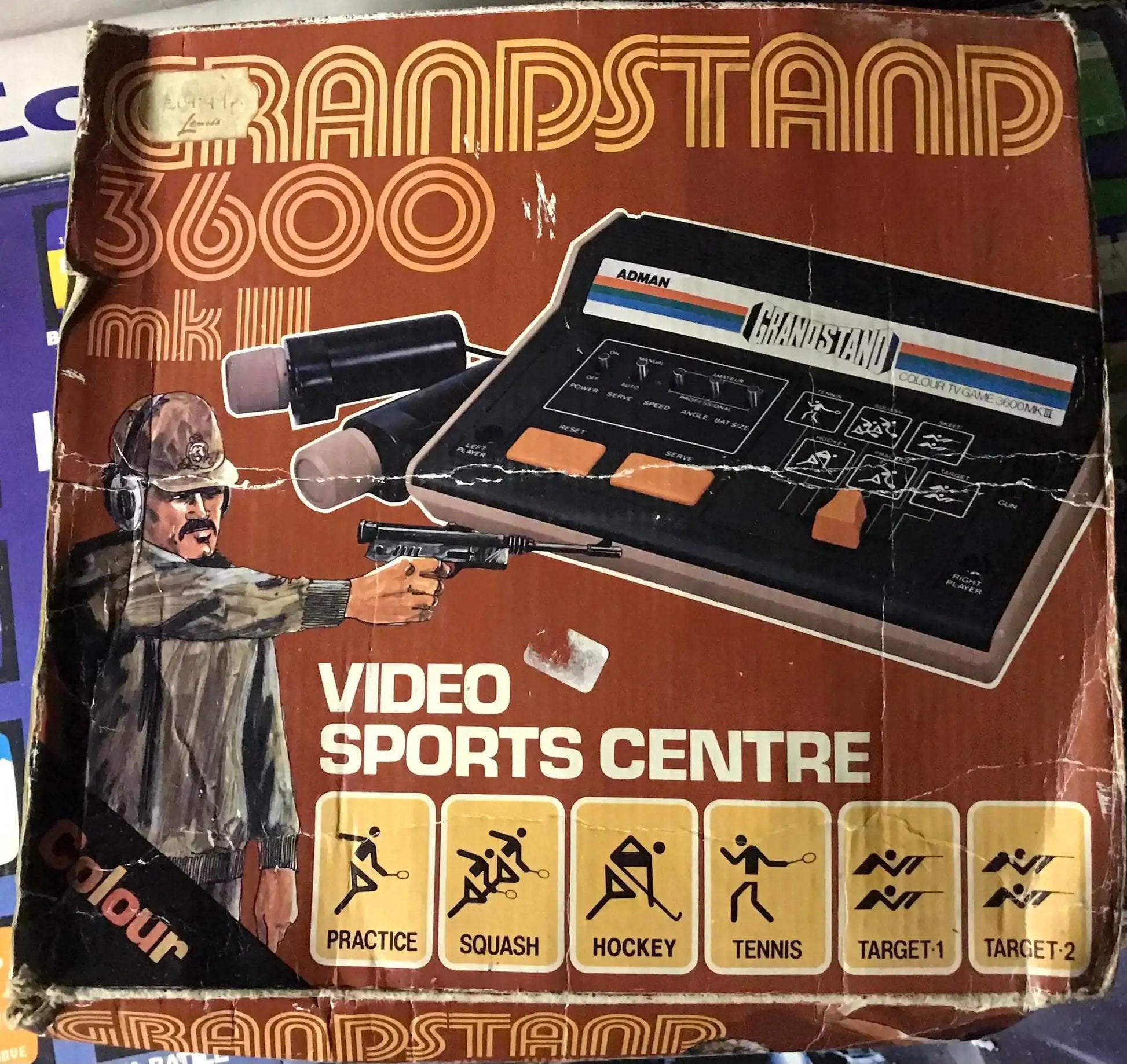 Vintage Grandstand 3600 mk III Video Game Centre UK PAL Magretro