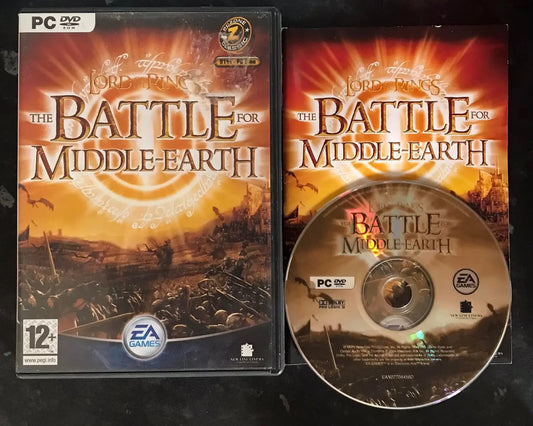 The Lord of the Rings, The Battle for Middle-Earth, DVD, PC Game Magretro