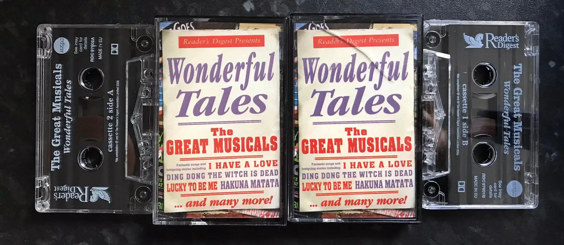 Wonderful Tales, The Great Musicals Twin Album, rdc 97601, 97602 Magretro
