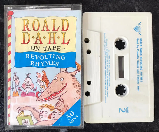 Roald Dahl on Tape, Revolting Rhymes, Audiobook, T40033, Collins Magretro
