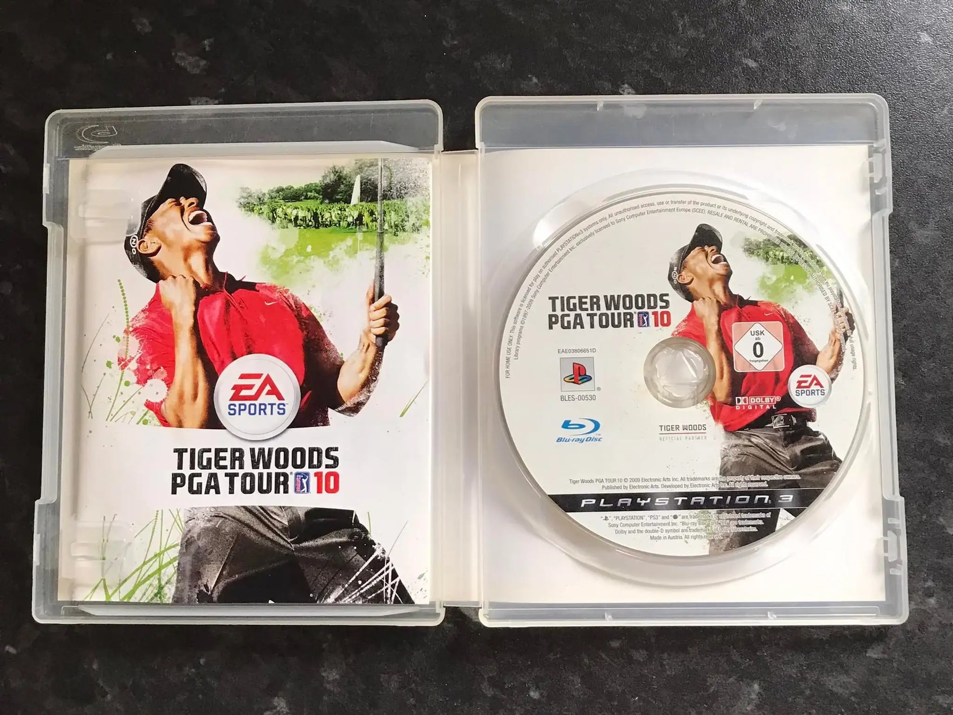 Tiger Woods PGA Tour 10, PS3 Game, PAL Magretro