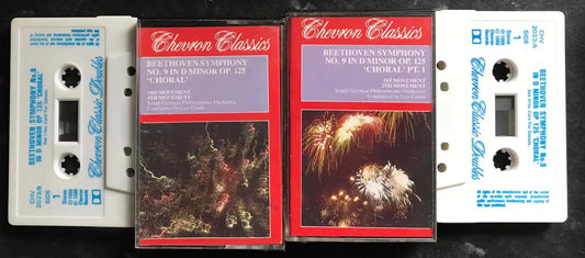 Beethoven Symphony no 9, 1-4 MOVEMENTS, RARE, CHV2023, Vintage Cassette Magretro